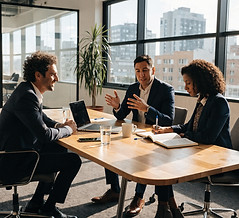 Office Meeting Discussion
