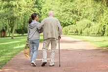 Spazieren im Park