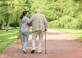 Spazieren im Park
