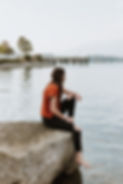 Sitting on a Rock