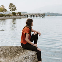Sitting on a Rock