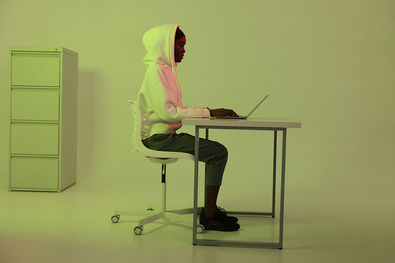Person at Desk