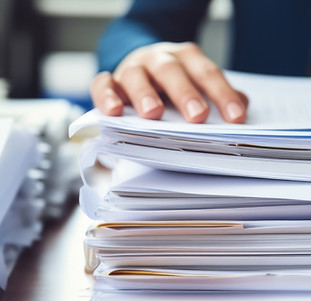 Stack of Files