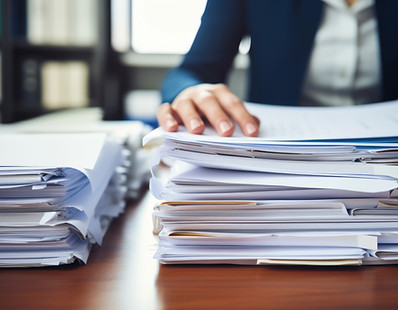 Stack of Files