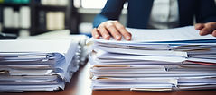 Stack of Files - courier services DMV Dispatch