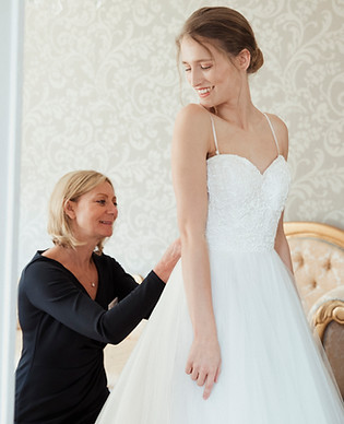 Bride Getting Ready