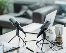 Microphones pour émissions de radio