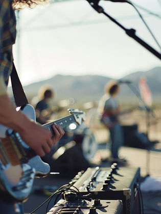 Open-Air-Konzertszene