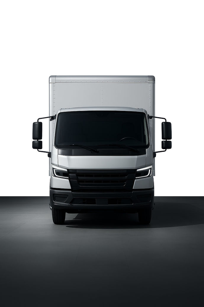 Modern Delivery Truck