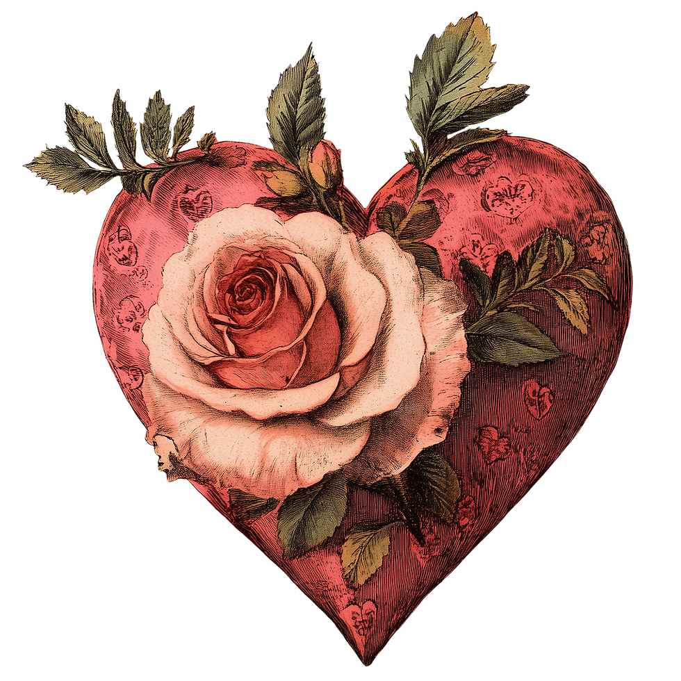 Heart And Rose