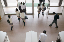 学校の廊下