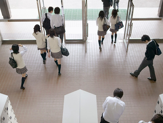 Pasillo de la escuela