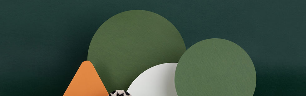 Dark Green Paper Structures