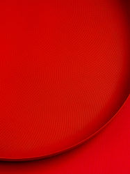 Red Circular Plate