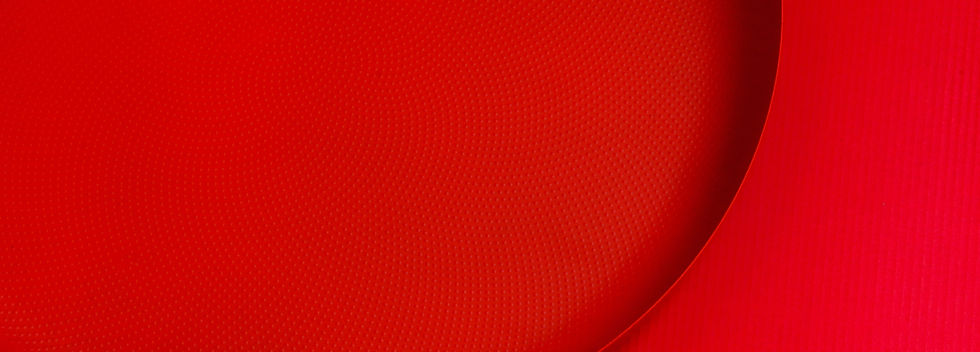 Red Circular Plate