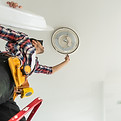 Installing ceiling light