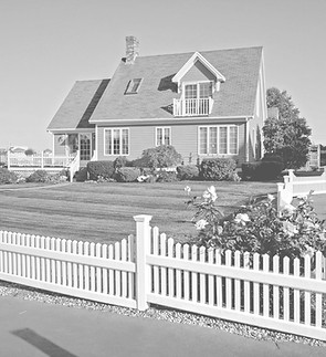 House With Fence