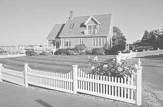 House With Fence