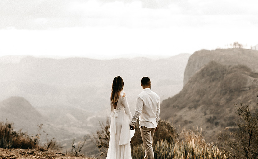 Wedding Couple in Nature