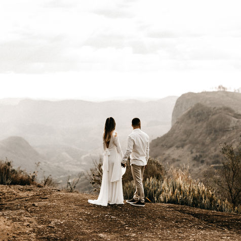 Wedding Couple in Nature