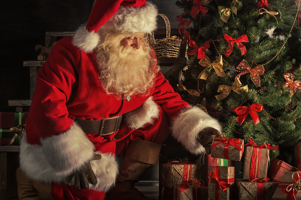 Santa With Gifts