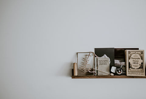 Wall Shelf and Decorations