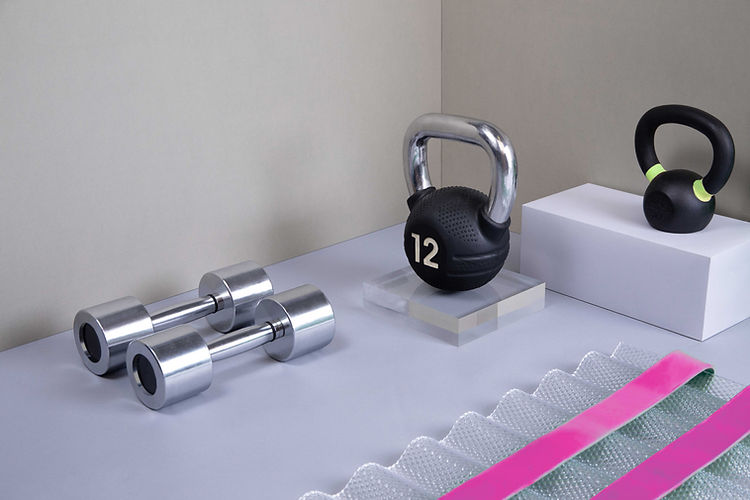 Fitness Equipment Display