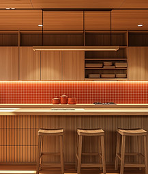 Modern Wooden Kitchen