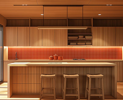 Modern Wooden Kitchen