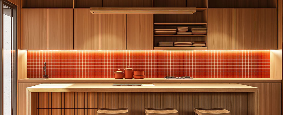 Modern Wooden Kitchen