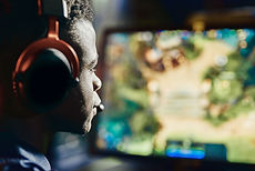 Gamer With Headset