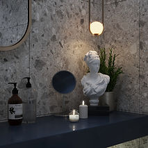 Marble Wall Bathroom