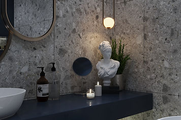 Marble Wall Bathroom