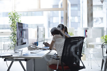 Coworkers Working Together