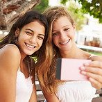 Friends Taking a Selfie