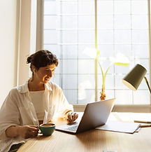 Travailler sur ordinateur portable