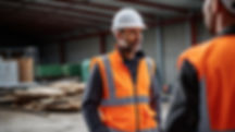Discussão sobre o canteiro de obras