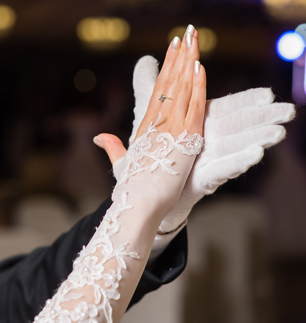 Wedding High Five