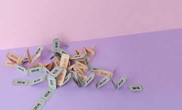 Love Tickets Display