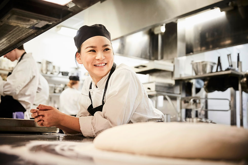 Chef in Kitchen