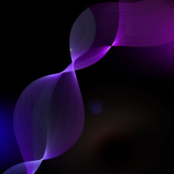 Purple Abstract Waves