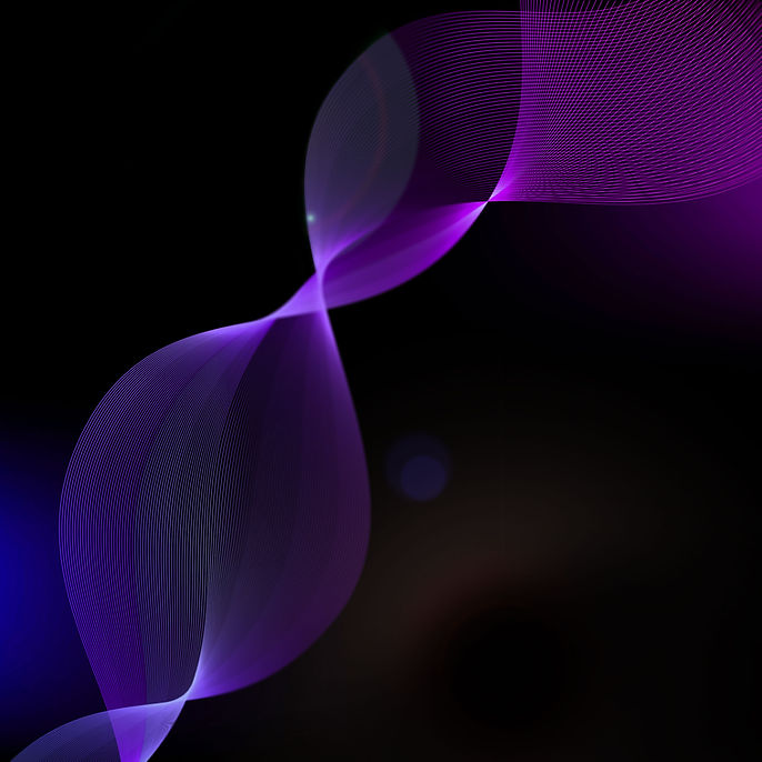 Purple Abstract Waves