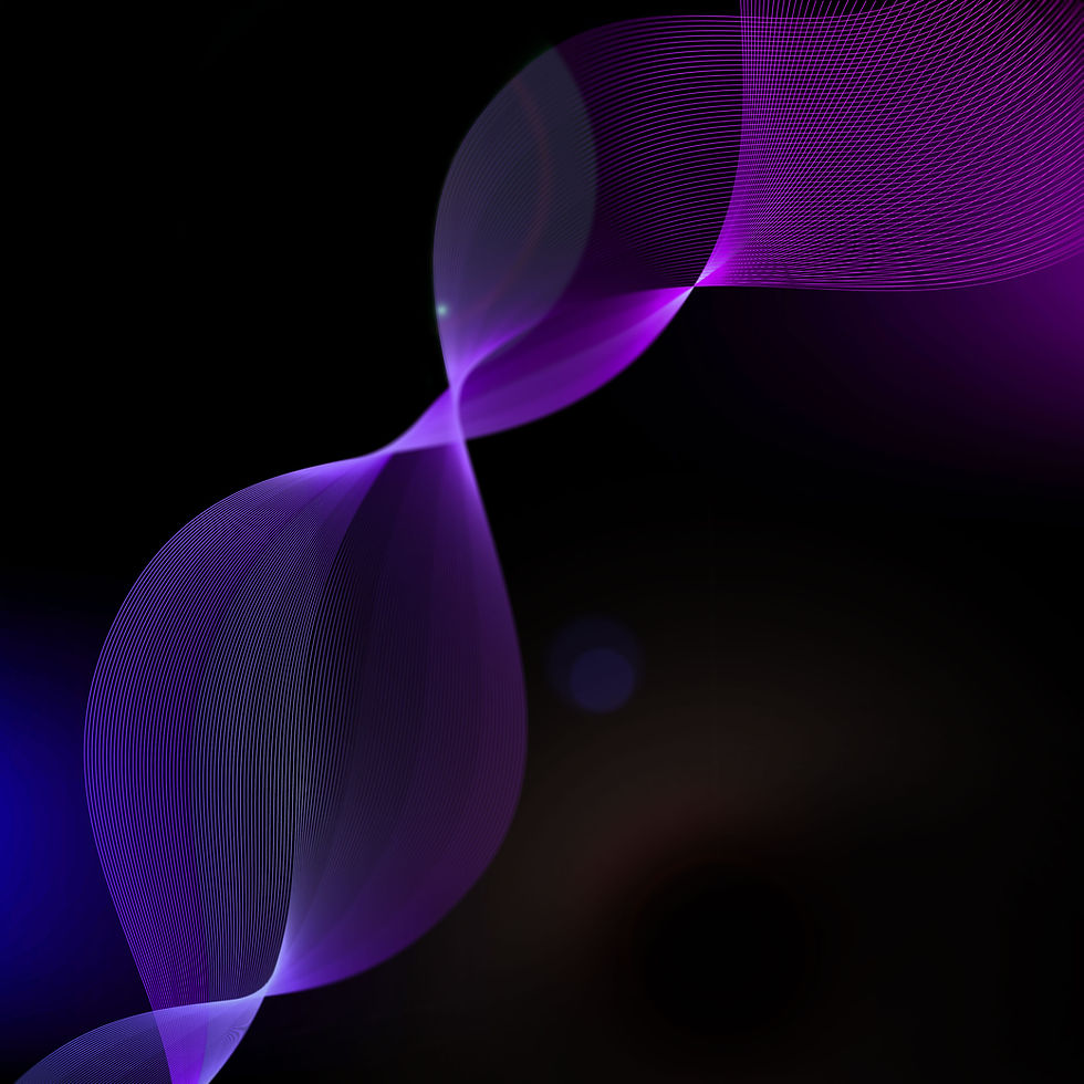 Ondas abstratas roxas