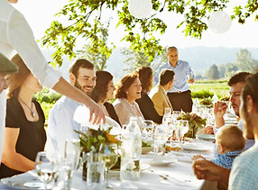 Comedor al aire libre