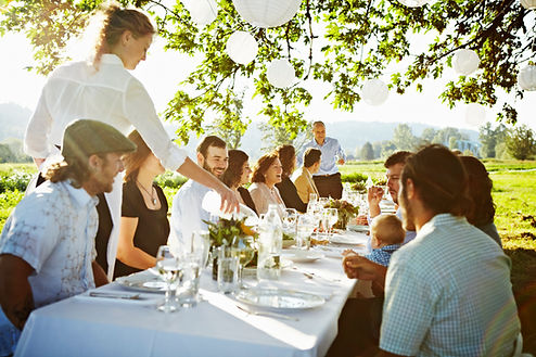 Outdoor Group Gathering