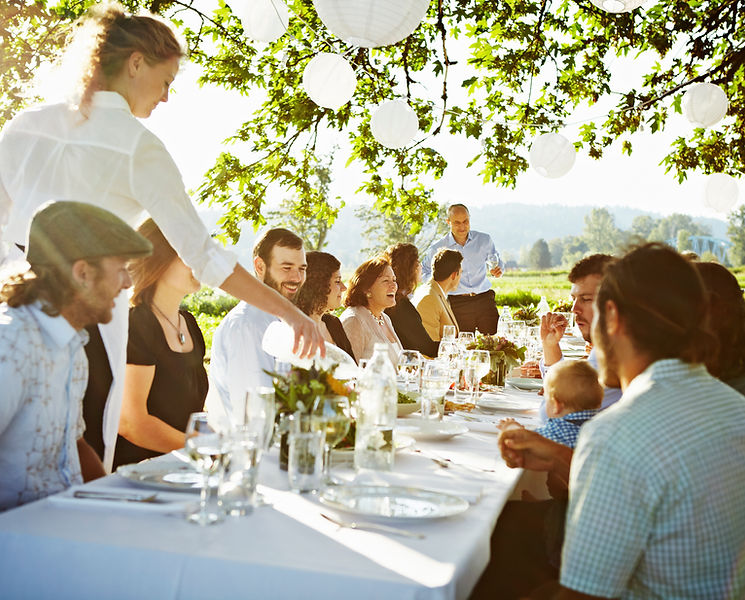 Outdoor Group Gathering