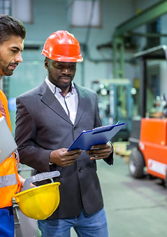 Ingenieurs aan het werk