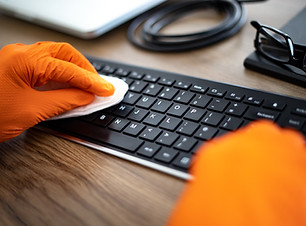 Nettoyage du clavier de l'ordinateur