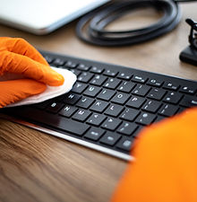 Cleaning Computer Keyboard