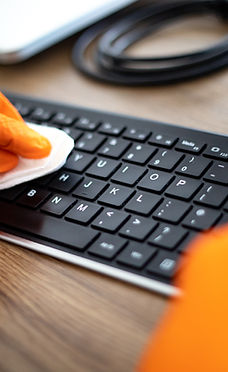 Cleaning Computer Keyboard